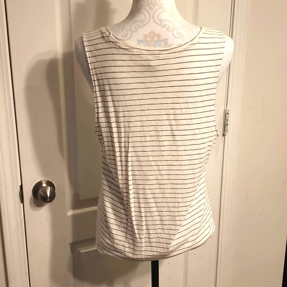 Lucky Brand Striped Tank - Picture 2 of 7